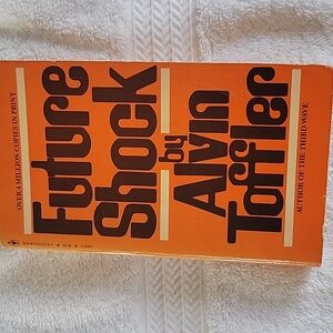 Vintage Paperback Future Shoxk By Alvin Toffler